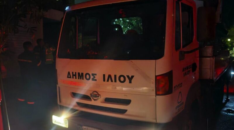 το Ίλιον Άντεξε στην Κακοκαιρία